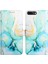 iPhone 8 Plus/7 Plus Kılıf 360 Tam Kaplar Deri Marble Kapaklı Cüzdan Standlı Kartvizitli Kopçalı Kapak Kartlıklı (Yurt Dışından) 1