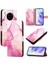 Honor 50 Lite Kılıf 360 Tam Kaplar Deri Marble Kapaklı Cüzdan Standlı Kartvizitli Kopçalı Kapak Kartlıklı (Yurt Dışından) 1