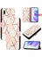 Huawei P20 Lite Kılıf 360 Tam Kaplar Deri Marble Kapaklı Cüzdan Standlı Kartvizitli Kopçalı Kapak Kartlıklı (Yurt Dışından) 1