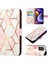 Xiaomi 13 Pro 5g Kılıf 360 Tam Kaplar Deri Marble Kapaklı Cüzdan Standlı Kartvizitli Kopçalı Kapak Kartlıklı (Yurt Dışından) 1