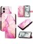 iPhone 16 Plus Kılıf 360 Tam Kaplar Deri Marble Kapaklı Cüzdan Standlı Kartvizitli Kopçalı Kapak Kartlıklı (Yurt Dışından) 1
