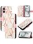 iPhone 16 Plus Kılıf 360 Tam Kaplar Deri Marble Kapaklı Cüzdan Standlı Kartvizitli Kopçalı Kapak Kartlıklı (Yurt Dışından) 1
