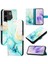 Tecno Camon 20/20 Pro 4g Kılıf 360 Tam Kaplar Deri Marble Kapaklı Cüzdan Standlı Kartvizitli Kopçalı Kapak Kartlıklı (Yurt Dışından) 1