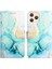 iPhone 11 Pro Max Kılıf 360 Tam Kaplar Deri Marble Kapaklı Cüzdan Standlı Kartvizitli Kopçalı Kapak Kartlıklı (Yurt Dışından) 1
