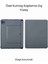 iPad Air 11 Uyumlu 4/5 Nesil M2/m3 Ledli 360° Manyetik Standlı Touchpadli Katanya Klavyeli Kılıf 2