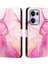 Oppo Reno 13 Pro 5g Kılıf 360 Tam Kaplar Deri Marble Kapaklı Cüzdan Standlı Kartvizitli Kopçalı Kapak Kartlıklı (Yurt Dışından) 1