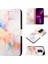 Xiaomi Redmi Note 9 Kılıf 360 Tam Kaplar Deri Marble Kapaklı Cüzdan Standlı Kartvizitli Kopçalı Kapak Kartlıklı (Yurt Dışından) 1