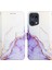 Oppo Find X5 Pro 5g Kılıf 360 Tam Kaplar Deri Marble Kapaklı Cüzdan Standlı Kartvizitli Kopçalı Kapak Kartlıklı (Yurt Dışından) 1