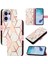 Oppo Reno 13 5g Kılıf 360 Tam Kaplar Deri Marble Kapaklı Cüzdan Standlı Kartvizitli Kopçalı Kapak Kartlıklı (Yurt Dışından) 1
