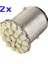 2x 1157 T25 S25 BAY15D 22 Smd LED Beyaz Araba Durdurma Kuyruk Dönüş Fren Ampul Lamba (Yurt Dışından) 1