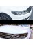 Passat B7 2010-2015 Için Araba Far Göz Kapakları Kaşları Abs Far Lambası Etiket Kapak Trim Aksesuarları-Siyah (Yurt Dışından) 4