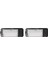2 Adet 18LED Araba Yüksek Güç Beyaz Plaka Işığı Bmw E36 318I 328I M3 (Yurt Dışından) 2