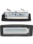 Mercedes-Benz Smart Fortwo W450 W451 W453 Için 2x Araba LED Plaka Plaka Işığı (Yurt Dışından) 2