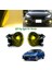 2 Adet Sis Lambası Lambası Sarı Lens Araba Ön Tampon Sis Lambası Oe Yedek H11 Ampul F4 Ford Focus Acura Honda Subaru Nissan Suzuki (Yurt Dışından) 2