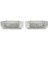 Araba Arka LED Plaka Işık Ford Focus 1998-2004 Için Araba Aksesuarları 1109489 1066481 1089043 1100511 (Yurt Dışından) 1