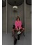 Boyfriend Gömlek Modal Kumaş Oversize - Pembe 3