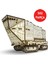 502 Parça Ahşap Star Wars Kum Aracı Maketi - 3D Star Wars Sandcrawler Maket 1