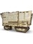 502 Parça Ahşap Star Wars Kum Aracı Maketi - 3D Star Wars Sandcrawler Maket 3