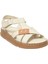 D25YS-2440 Kadın Hakiki Deri Comfort Sandalet Kemik 1