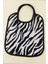 Mini Safari 2'li Zebra Desen Bebek Mama Önlüğü – 25x30 cm 1