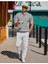 Maniche Polo Yaka Triko T-Shirt Pudra - M 2