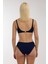 5708 Lacivert Büstiyer Bikini Takımı 4