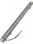 12V FLORESAN TAVAN LAMBASI 18 LEDLİ BEYAZ ANAHTARLI (ŞEFFAF CAM) (27 CM) 1