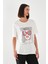 Alexandergardı Baskılı Siyah Kadın T-Shirt 1