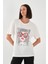 Alexandergardı Baskılı Siyah Kadın T-Shirt 3