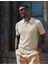 Ruben Polo Yaka Triko T-Shirt Krem - L 2