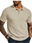 Ruben Polo Yaka Triko T-Shirt Krem - L 4