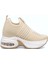 25Y300-8 Kadın Gizli Dolgulu Yüksek Air Taban Premium Sneaker Spor Ayakkabı 2