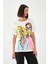 Alexandergardı Baskılı Bisiklet Yaka Kadın T-Shirt 1