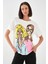 Alexandergardı Baskılı Bisiklet Yaka Kadın T-Shirt 3