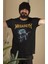 Unisex Megadeth V2 Baskılı Tişört, Oversize Rock Metal Baskılı T-Shirt 3
