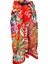 Shelly Şifon Red Flower Pareo (150*100 Cm) 3