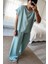Mint Rengi Pamuk Pijama Takımı 5