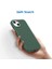 Metrashop Trend iPhone 14 Kılıf 6.1 Içi Kadife Lansman Silikon Kılıf Şok Emici Full Kasa Koruma Sağlayan Kılıf - Liquid Silicone Case Compatible With iPhone 14 6.1 Inch Gel Rubber Full Body Protection Cover Case Drop Protection Case Haki Yeşil 2