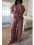 Pudra Rengi Pamuk Pijama Takımı 5