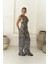 Sulliven Fırfır Detay Siyah Crop Pantolon Takım 3