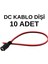 5.5x2.1 mm Dişi Dc Adaptör Kablosu 20 cm (10 Adet) – 12V Güvenlik Kamera, Cctv, LED Uyumlu 1