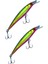 8 cm 10 gr Rapala Balık Yemi Kurşun Arkası Olta Yem Seti Karbon Çelik Iğne 5 Renk 2