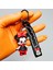 Silikon Anahtarlık 3D Anahtarlık Karikatür Figür Minnie Anahtarlık Aksessuar 4