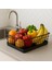 Siyah Metal Organizer Sepet 18x33 cm Fonksiyonel ve Şık Tasarım 2