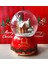 Değişen Işıklı Müzikli 12CM Wireless Noel Merry Christmas Kar Küre 1 Adet 1