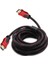 3 Metre Örgülü 1080P HDMI Kablo Tv Bilgisayar Uydu Projeksiyon Full Hd Görüntü Ses Aktarma Kablosu 1