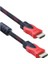 3 Metre Örgülü 1080P HDMI Kablo Tv Bilgisayar Uydu Projeksiyon Full Hd Görüntü Ses Aktarma Kablosu 3