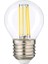 G45 Şeffaf Cam E27 Mini LED Ampul - 3000 Kelvin Beyaz Cam Sarı Işık 1