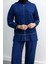 5042 Ceketli Pant. Takım - Indigo 3