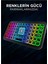 Mini Klavye Smarttv Işıklı Bluetooth Kablosuz Televizyon Ps3 Dizüstü Tabletler ve Telefonlar Için 3